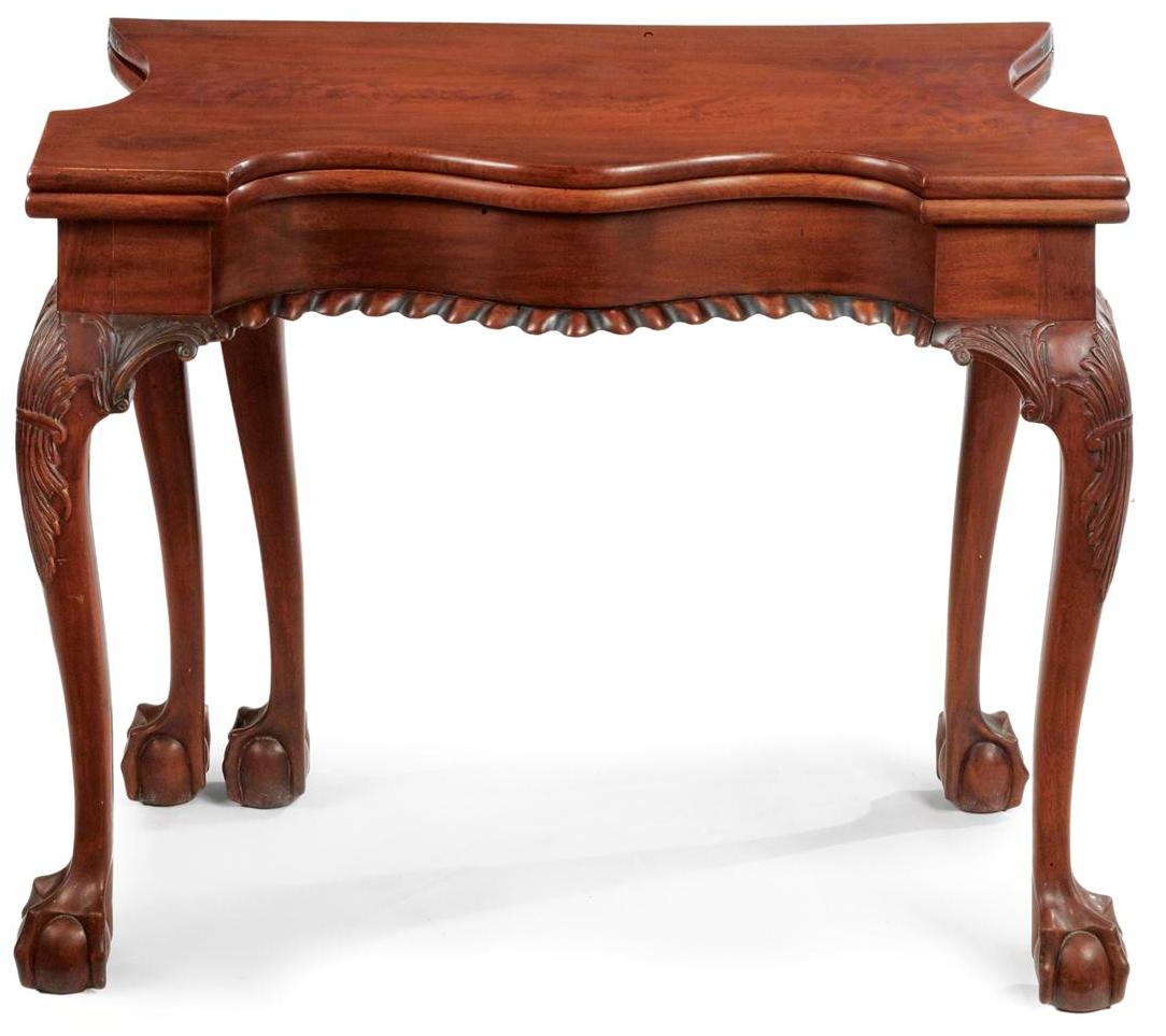 Chippendale Card Table